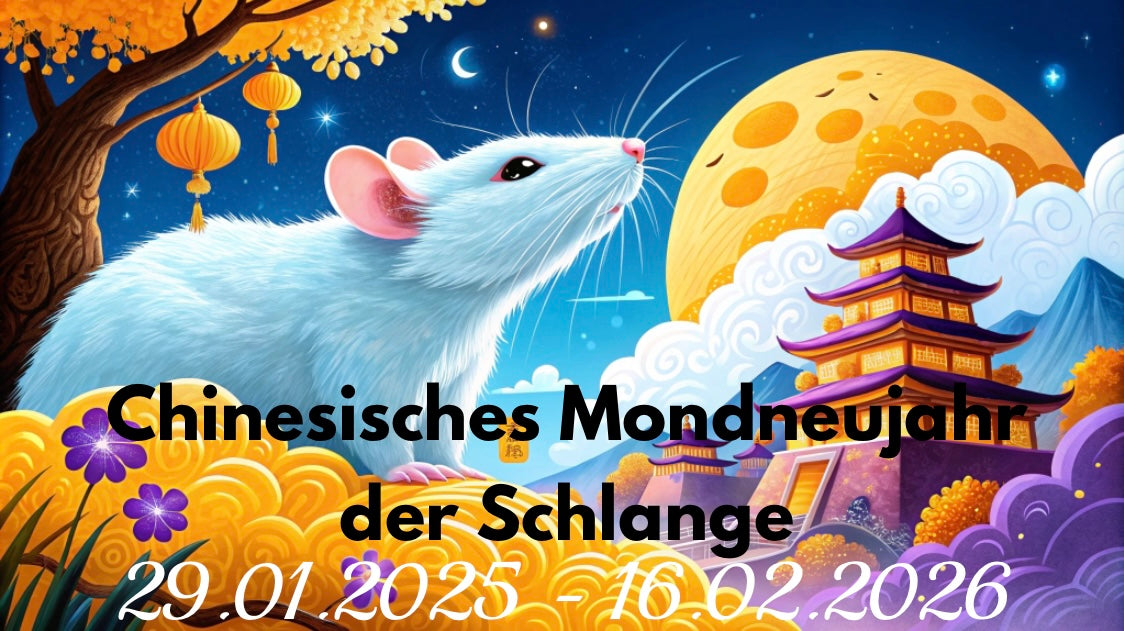 Chinese Lunar New Year of the Snake 29.01.2025 - 16.02.2026