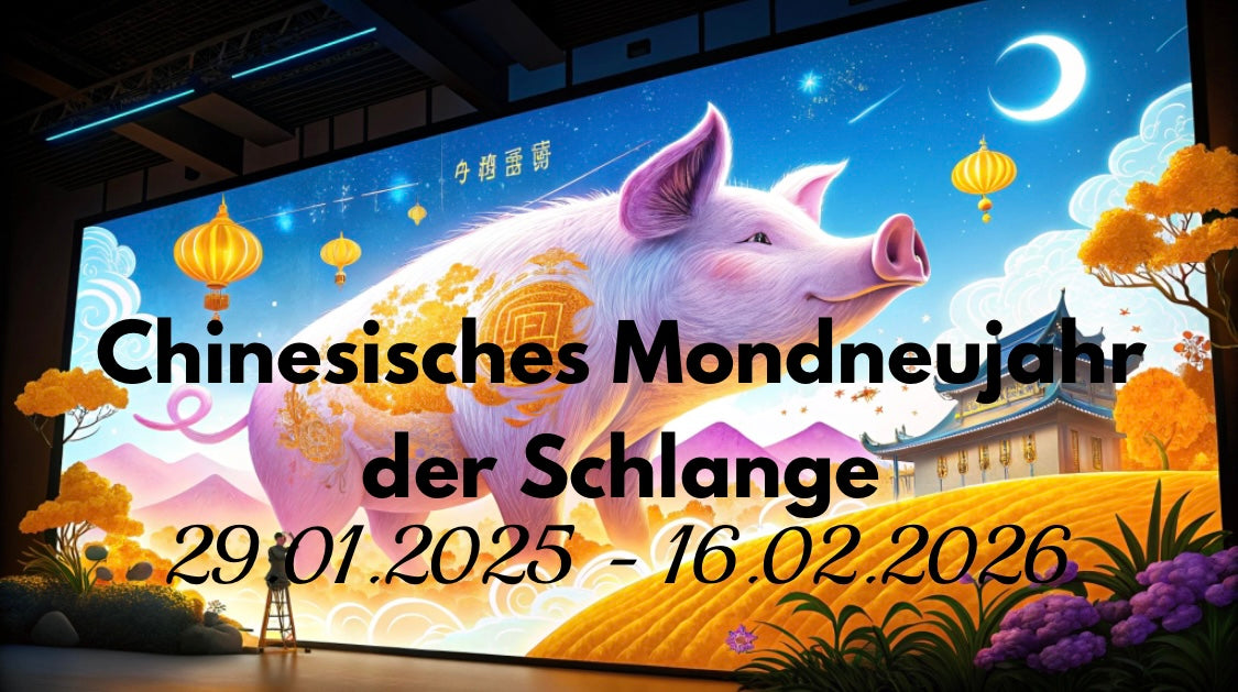 Chinese Lunar New Year of the Snake 29.01.2025 - 16.02.2026