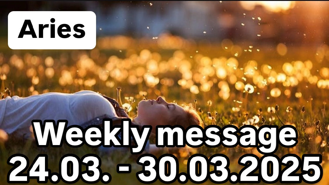 Weekly message 24.03. - 30.03.2025