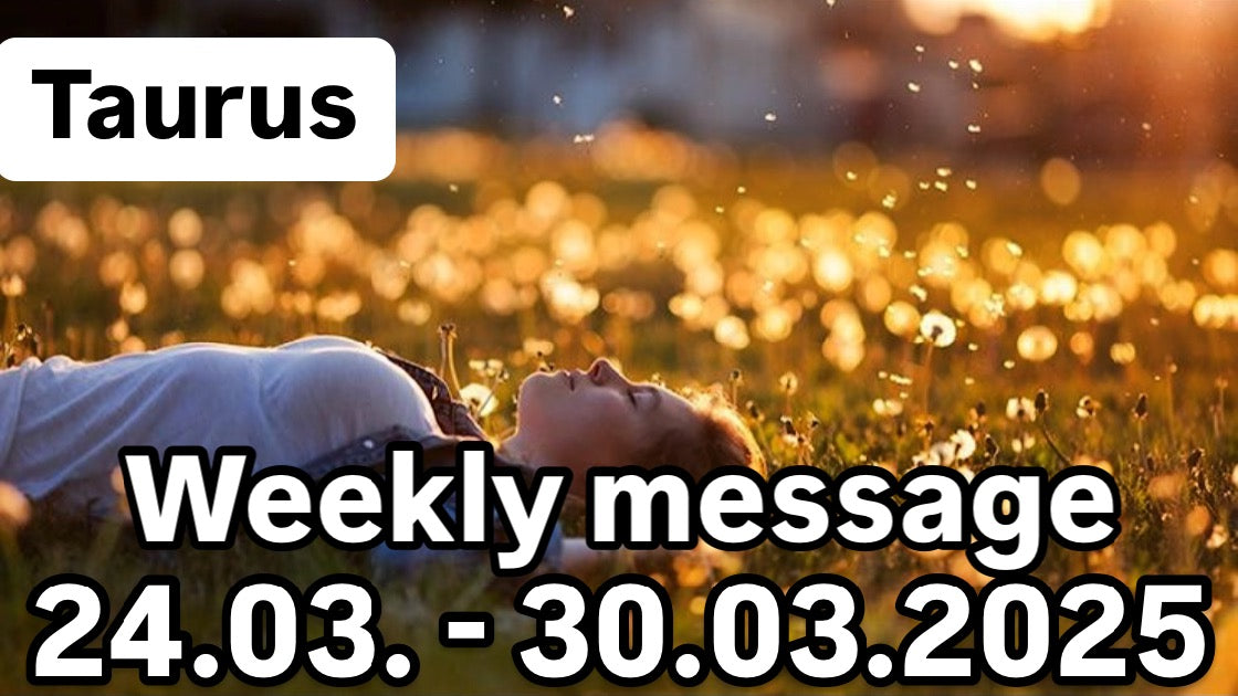 Weekly message 24.03. - 30.03.2025