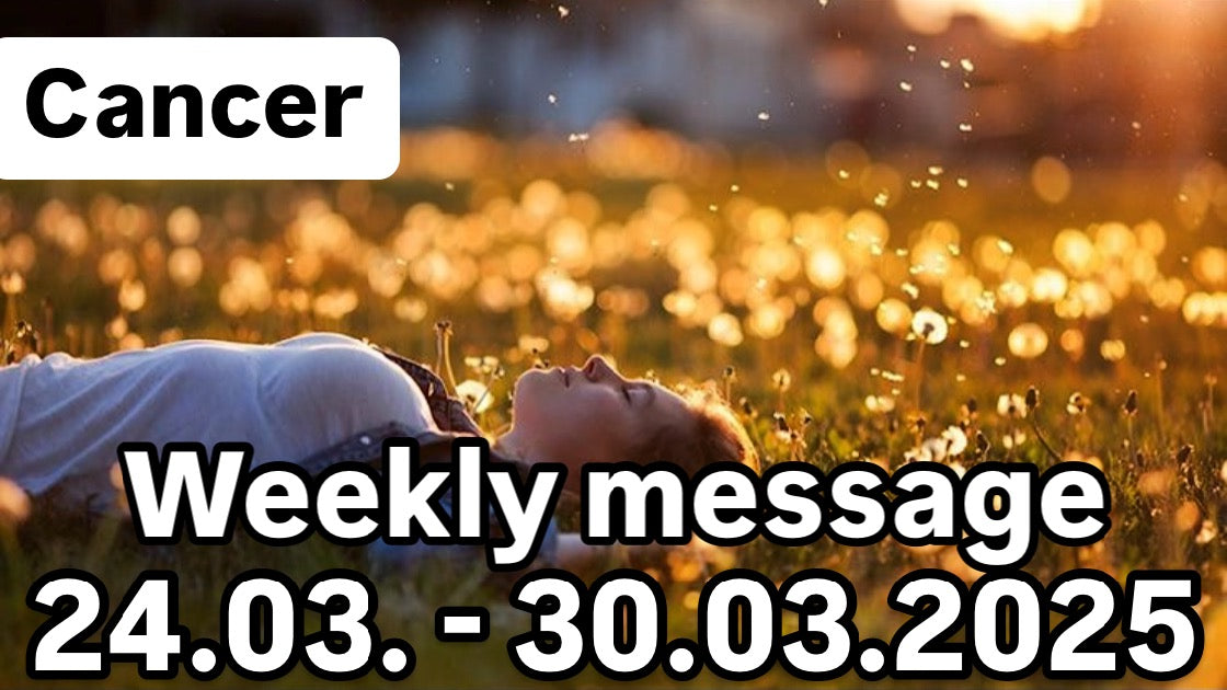 Weekly message 24.03. - 30.03.2025