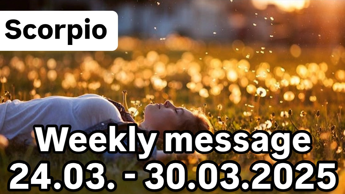 Weekly message 24.03. - 30.03.2025