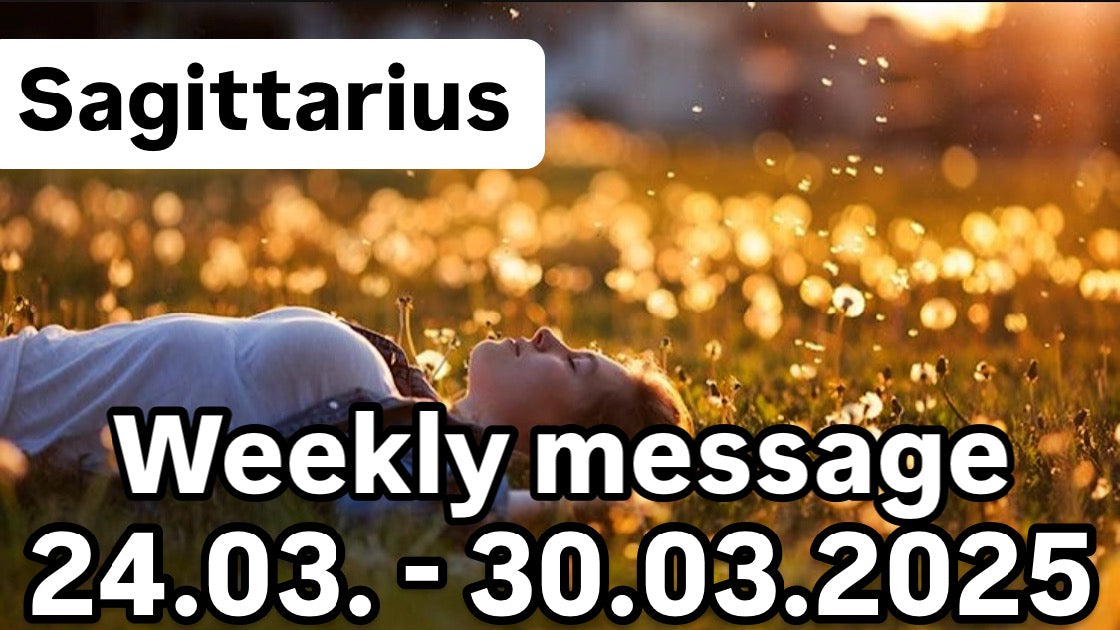 Weekly message 24.03. - 30.03.2025