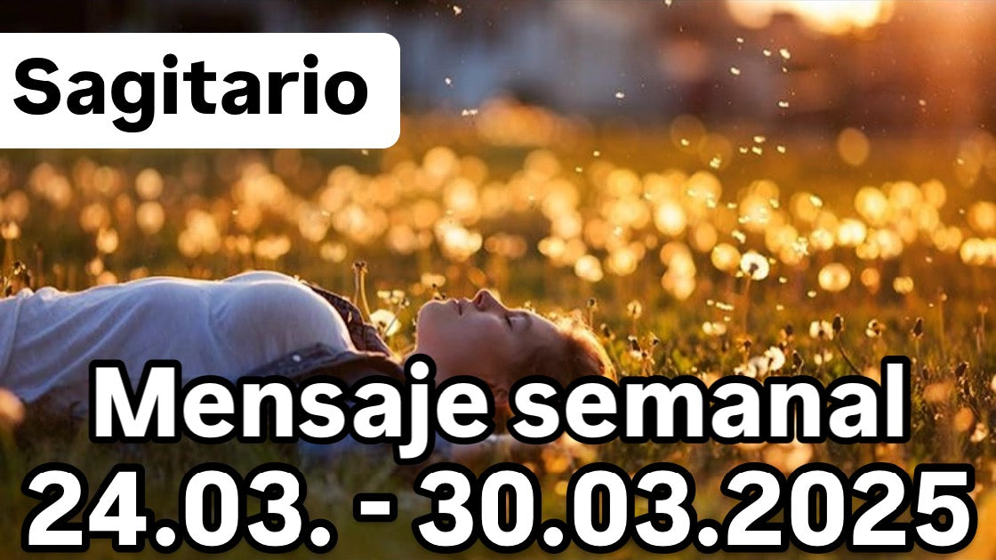 Mensaje semanal 24.03. - 30.03.2025