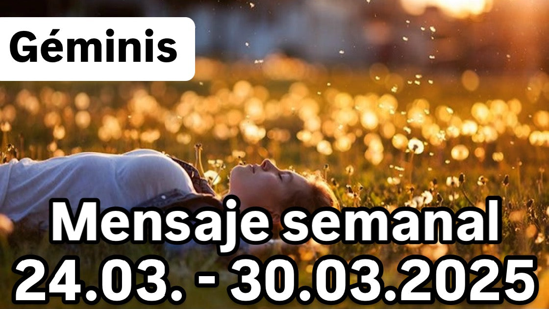 Mensaje semanal 24.03. - 30.03.2025