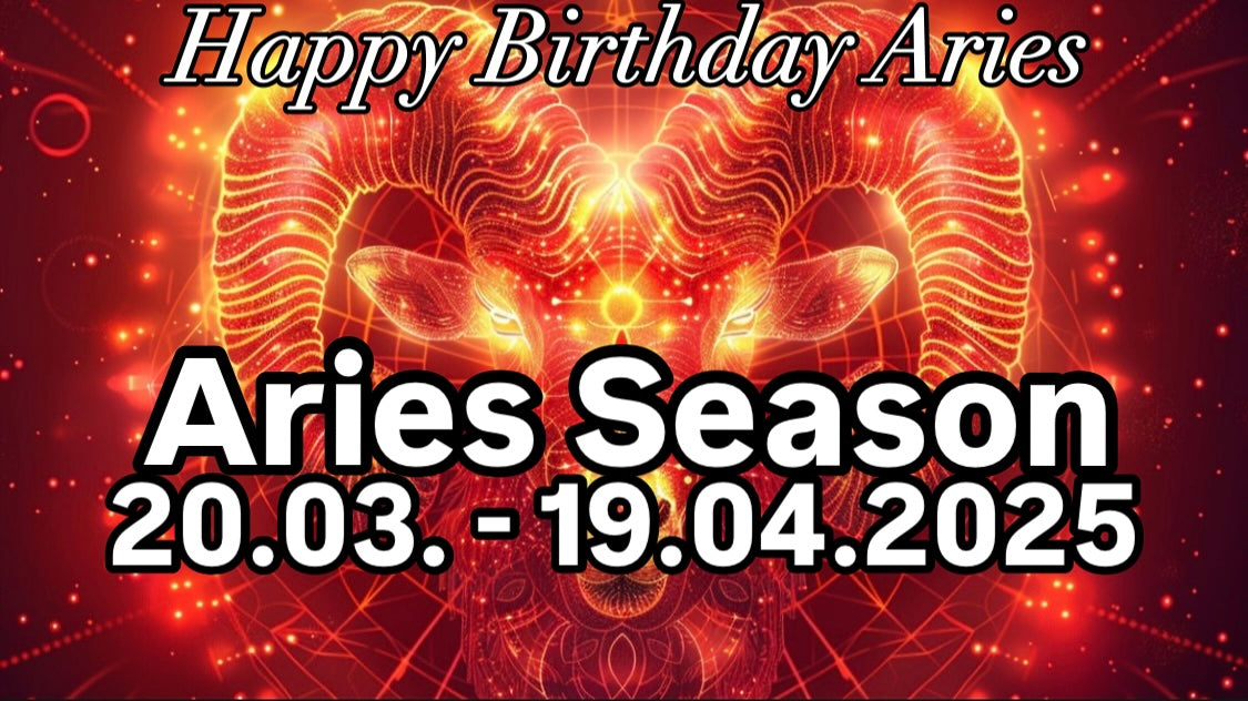 Temporada de Aries 20.03. - 19.04.2025