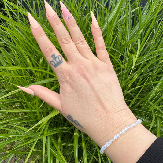 Opalit Armband facettiert