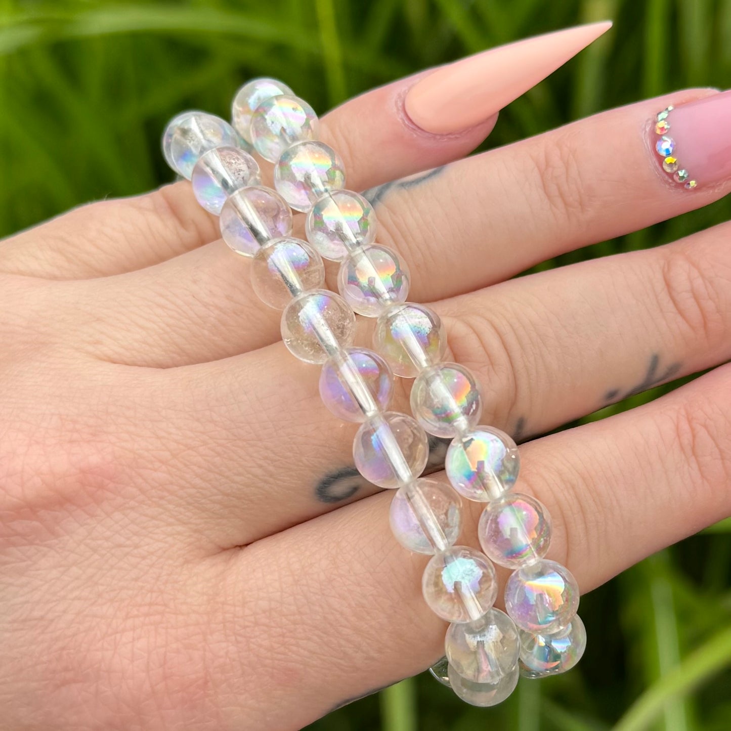 Aura Bergkristall Armband