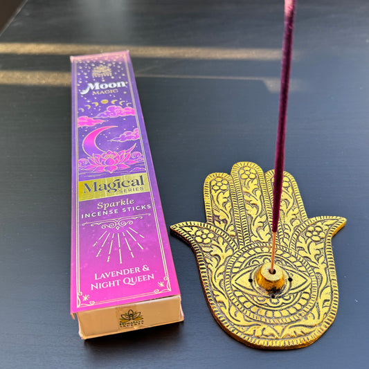 Moon Magic Räucherstäbchen – Lavender & Night Queen