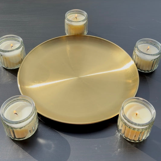 Ritualteller Gold – 23 cm