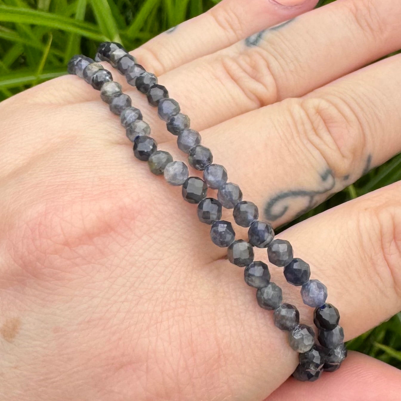 Iolith Armband facettiert