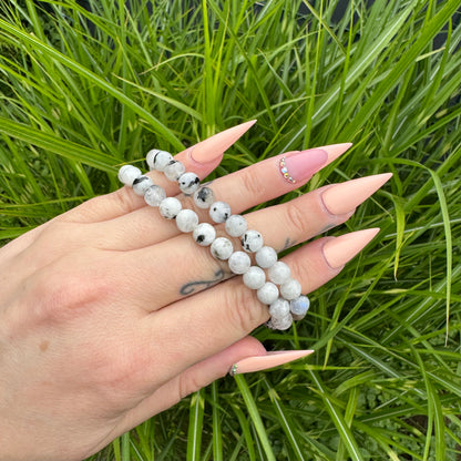 Regenbogen Mondstein Armband