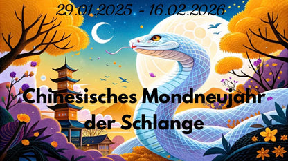 Año Nuevo Lunar Chino de la Serpiente 29.01.2025 - 16.02.2026